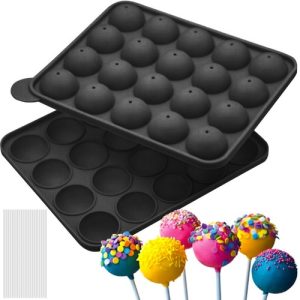 Silikonform für Lollies und Eis am Stiel