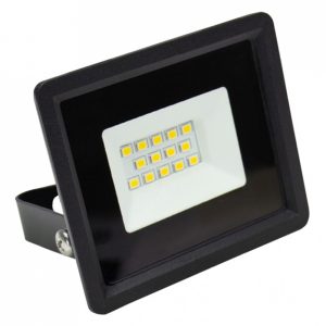 LED Fluter. 10W. 1000lm. kaltweiß. schwarz