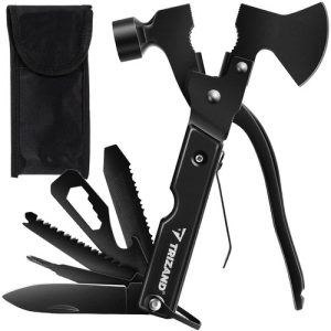17-in-1 Multitool für Survival & Outdoor mit Schutzhülle