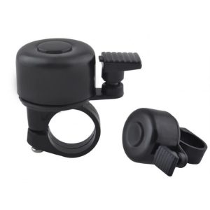 Fahrradklingel „Minibell“. schwarz. Ergotec