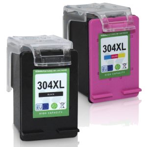 2 XL-Patronen mit Füllstandsanzeige alternativ zu HP 304 / 304XL
