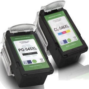 2 XL-Patronen mit Füllstandsanzeige alternativ zu PG-545 / PG-545 XL / CL-546 / CL-546 XL