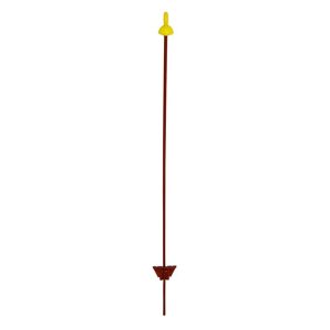 Metall-Weidezaunpfähle mit Vollring 7 mm / 107 cm