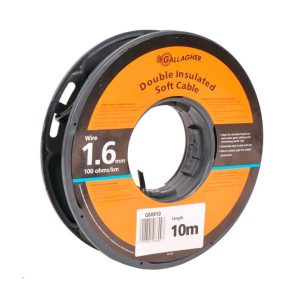 Anschluss- und Erdungskabel Gallagher 1,6 mm / 10 m Anschluss- und Erdungskabel Gallagher 1,6 mm / 10 m