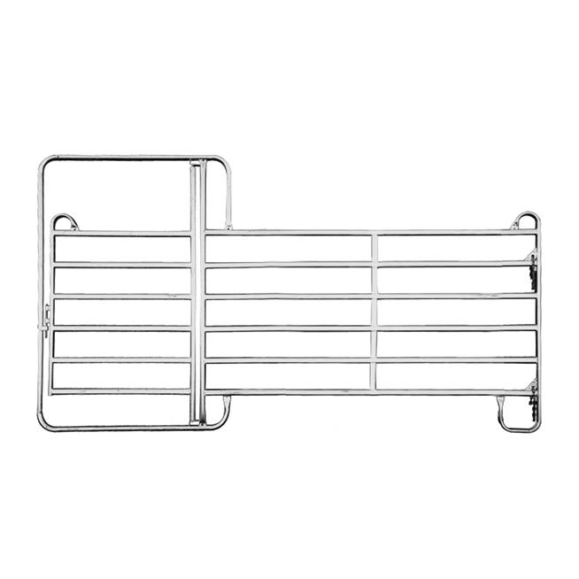 Panel für Weidezelt mit Tür 2,20 x 4,00 m