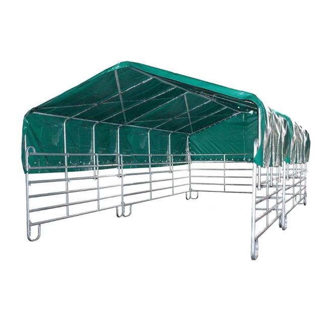 Weidezelt doppelt 7,20 x 4,00 m