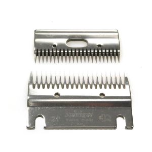 Schermessersatz Heiniger 21/23 Zähne (für Rinder) Schermessersatz Heiniger 21/23 Zähne (für Rinder)