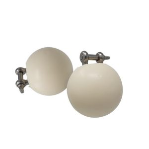Beißkugel für Mastschweine Ø 75 mm (Schäkel Edelstahl) Beißkugel für Mastschweine Ø 75 mm (Schäkel Edelstahl)