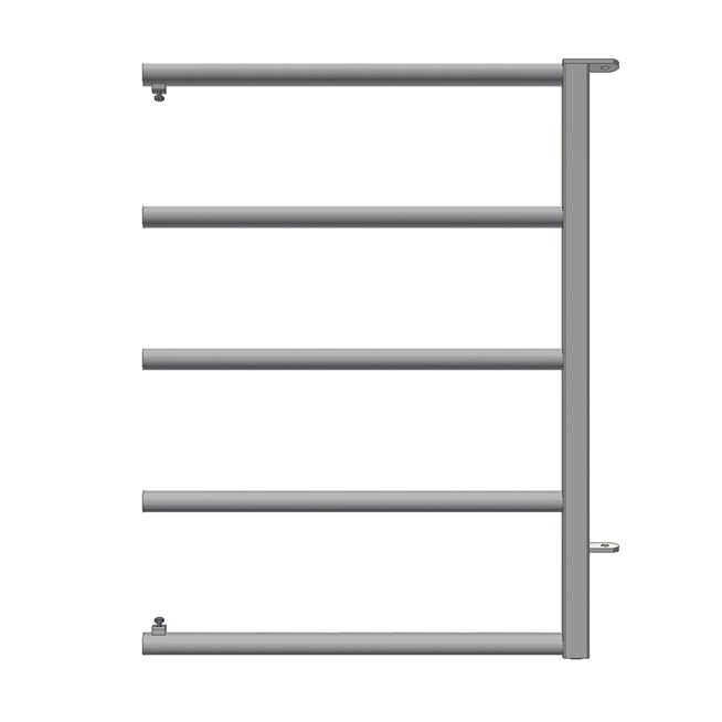 Grundteil Arbeitspforte 5-rohrig 105 - 140 cm