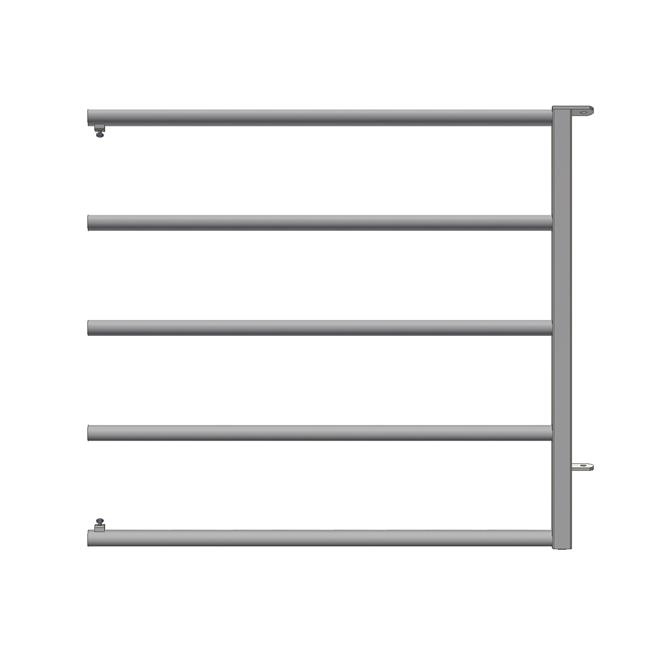 Grundteil Arbeitspforte 5-rohrig 140 - 180 cm