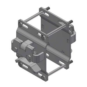 Schelle 100 mm – zweifach, mit Quicklock Schelle 100 mm – zweifach, mit Quicklock