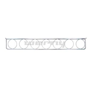Eimerhalter für Kälber-Fressgitter 3 m / 7 Plätze Eimerhalter für Kälber-Fressgitter 3 m / 7 Plätze