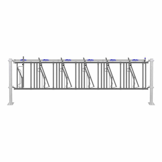 Selbstfangfressgitter Securit 6 Plätze auf 5 Meter