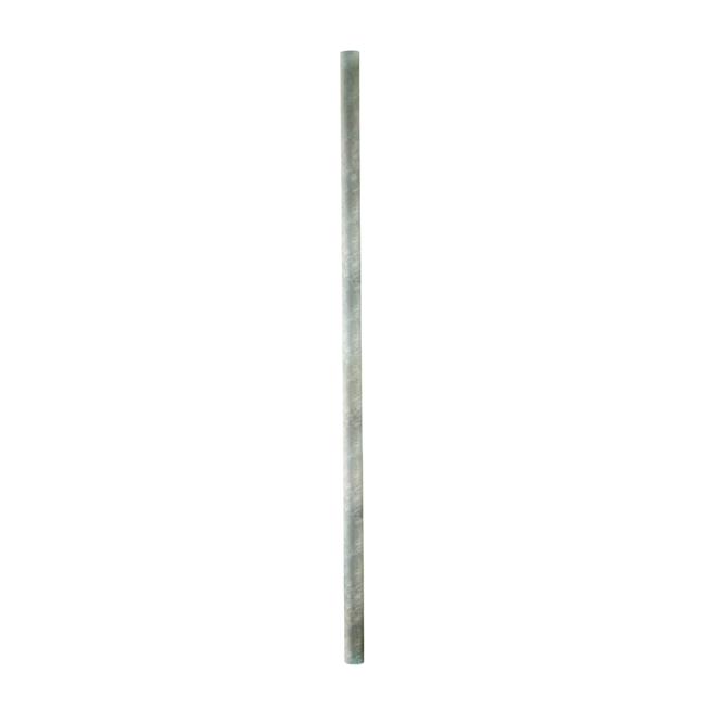 Rundpfosten 102 mm zum Einbetonieren - 213 cm lang