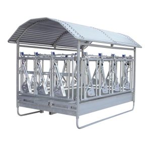 PROFI-Großballenraufe mit Sicherheits-Selbstfangfressgitter 2 x 3 m PROFI-Großballenraufe mit Sicherheits-Selbstfangfressgitter 2 x 3 m