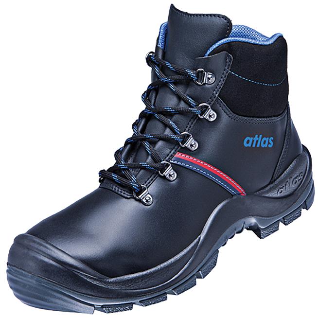 ATLAS Anatomic Bau 500 S3 Sicherheitsschuh, Waterproof-Leder, Weite 10