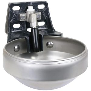 Tränkebecken Suevia Mod 1200 – Edelstahl-Ventil 3/4" Tränkebecken Suevia Mod 1200 – Edelstahl-Ventil 3/4"