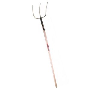 Streugabel mit Stiel / 3 Zinken und Zwinge