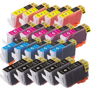 Aktion: 20 Patronen für Canon CS3/6cmy-20