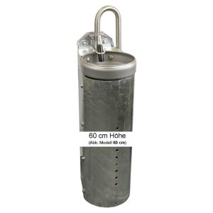 Tränkebecken Suevia – Mod. 1230 – VA 3/4" – Stahlständer 60cm integriert Tränkebecken Suevia – Mod. 1230 – VA 3/4" – Stahlständer 60cm integriert