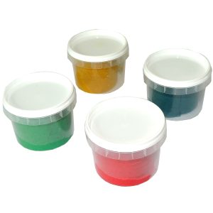 Modelliermasse. Soft-Knete. 4 Farben