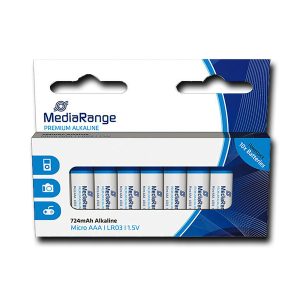 10 Micro-Batterien (AAA) Alkaline. MediaRange