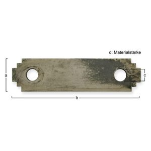 Hammermühlen-Schläger passend zu Skjold 135 x 40 x 2,0 mm Hammermühlen-Schläger passend zu Skjold 135 x 40 x 2,0 mm