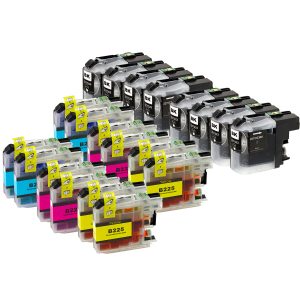 20 Patronen kompatibel zu LC-225. LC-227