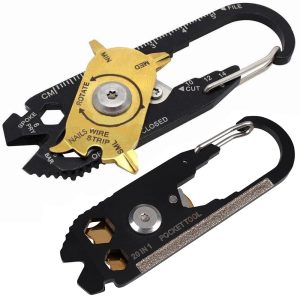 Schlüsselanhänger Karabiner Multitool