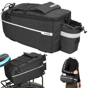 Thermo-Fahrradtasche. Fahrrad-Gepäcktasche 9 Liter