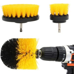 Bürstenaufsatz Reinigungsbürsten für Bohrmaschine 3er-Set