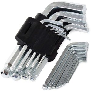 Sechskantschlüssel mit Kugelkopf Set 9 teilig