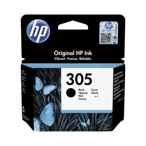 Original HP Tintenpatrone 305 Schwarz / 3YM61AE