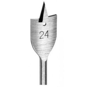 Holzbohrer. Fräsbohrer. Flügelbohrer 24mm x 150mm Sechskant-Schaft