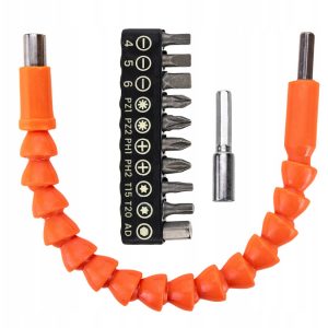 Flexible Bits-Verlängerung 30cm inkl. 10er Bit-Set