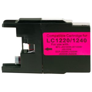 Druckerpatrone kompatibel zu Brother LC-1220 / LC-1240. Magenta