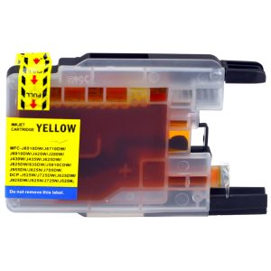 Druckerpatrone kompatibel zu Brother LC-1220 / LC-1240. Yellow