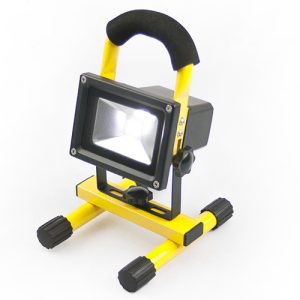 LED Baustrahler mit Akku. 10W / 800 Lumen. COB-LED