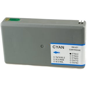 Druckerpatrone cyan kompatibel Typ 7012XXL. ersetzt T70124010