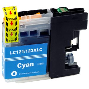 Druckerpatrone kompatibel zu Brother LC-125 XL C cyan