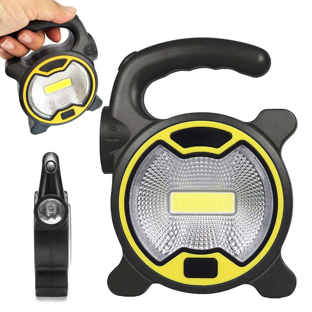 LED Arbeitslampe Handlampe COB-LED + Spot