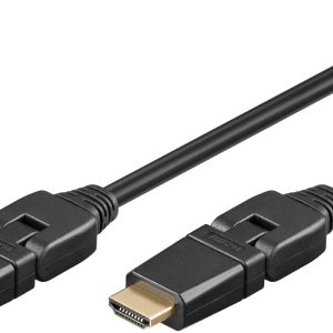 HDMI Kabel 1.5m. beidseitig drehbarer Stecker. mit Ethernet HDMI Kabel 1.5m. beidseitig drehbarer Stecker. mit Ethernet