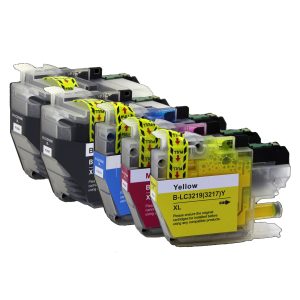 Sparset: 5 Patronen für Brother BS3219-5-Chip
