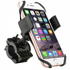 Fahrrad Smartphone-Halter für Lenkermontage. schwarz
