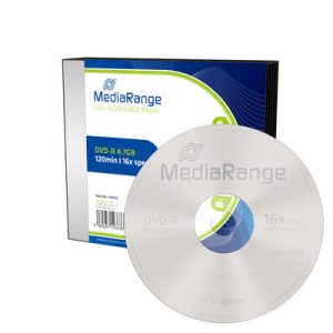 5 St. DVD-R Rohlinge. MediaRange. 16x. Slim Case