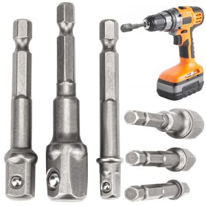 Bitaufnahme Adapterset für Stecknüsse