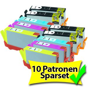 Aktion: 10 Patronen für HP. ersetzen Nr. 364