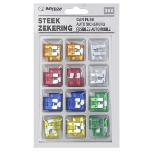 Kfz-Sicherungen Sortiment. 36 Stk.