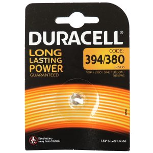 Duracell 1.5V Silberoxid 394/380 Knopfzelle