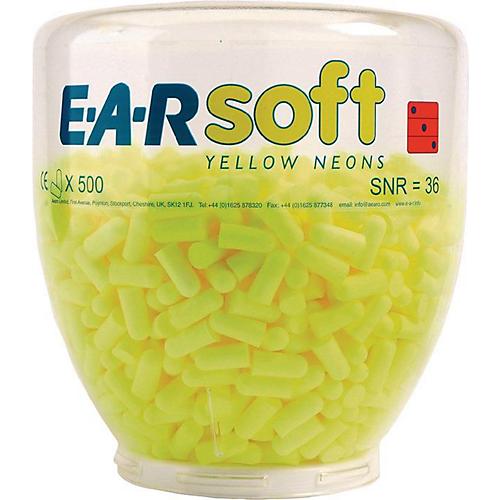 3M Gehörschutzstöpsel E-A-RSoft Yellow Neons, Refill EN 352-2, SNR 36 dB, 500 Paar Dispenser